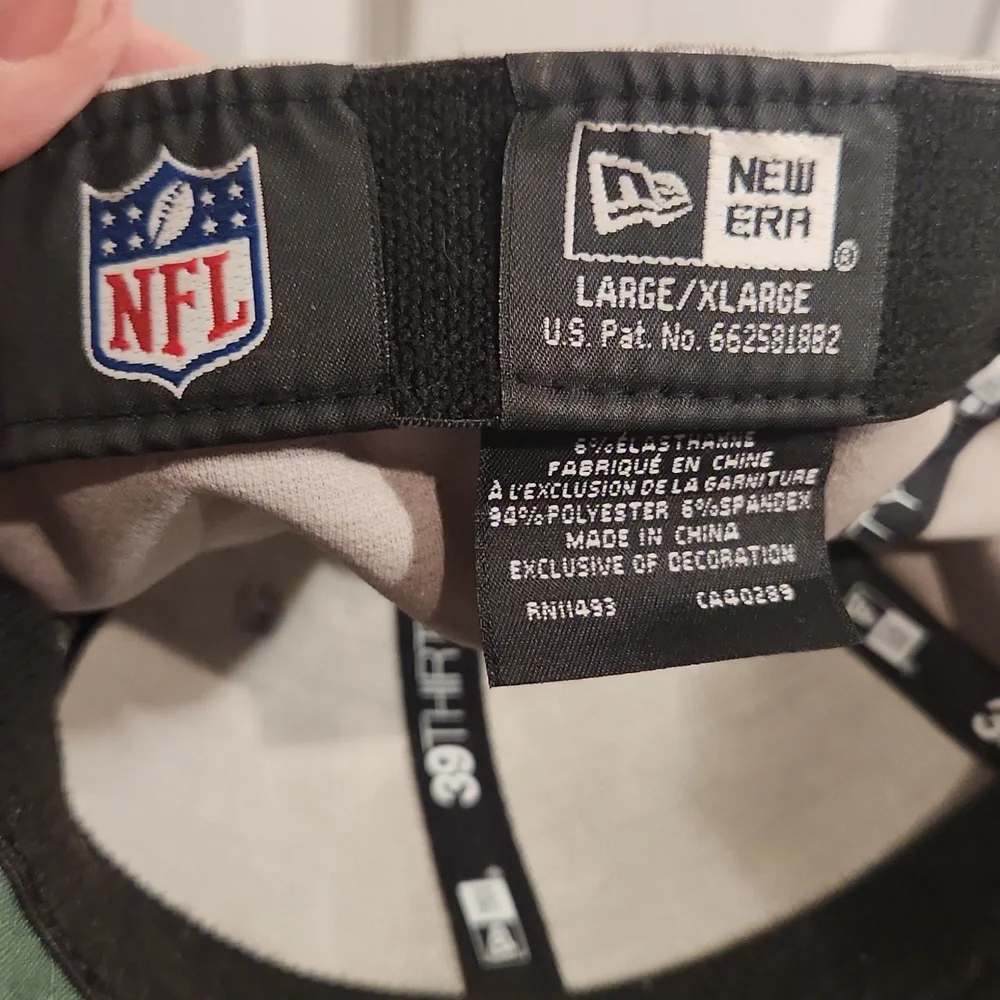 Green Bay Packers Men's‎ New Era 39Thirty Flex Fit Cap Hat Large/XLarge
